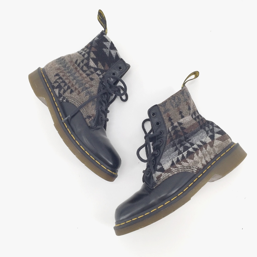 Dr. Martens x Pendleton Wool Boots